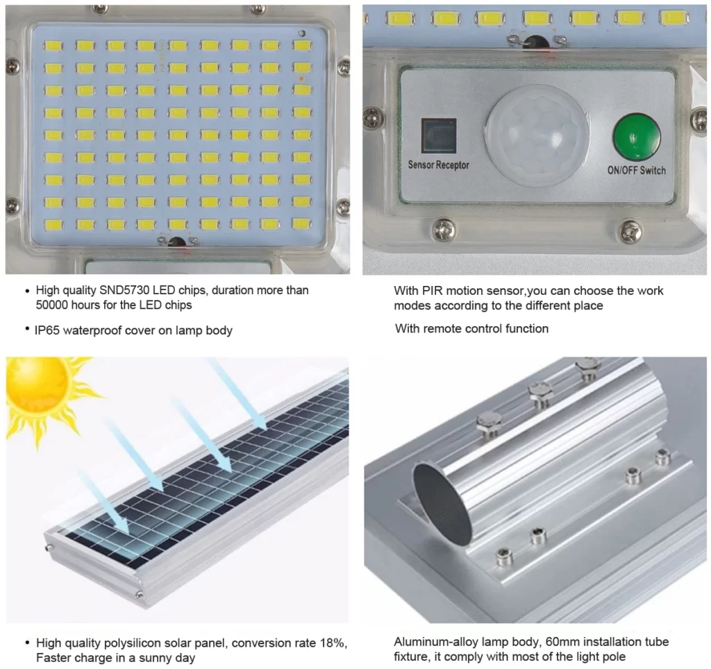 outdoor solar street lights bulk